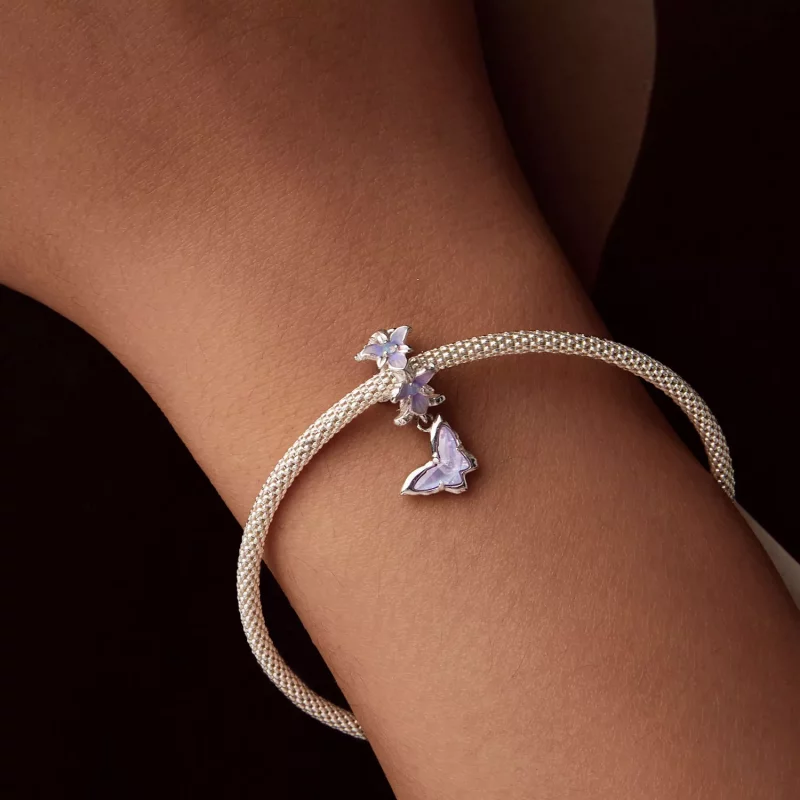 (afbeelding voor) PANDORA Stijl Vlinder Iris Pendant - BSC1033 - Bekijken 7