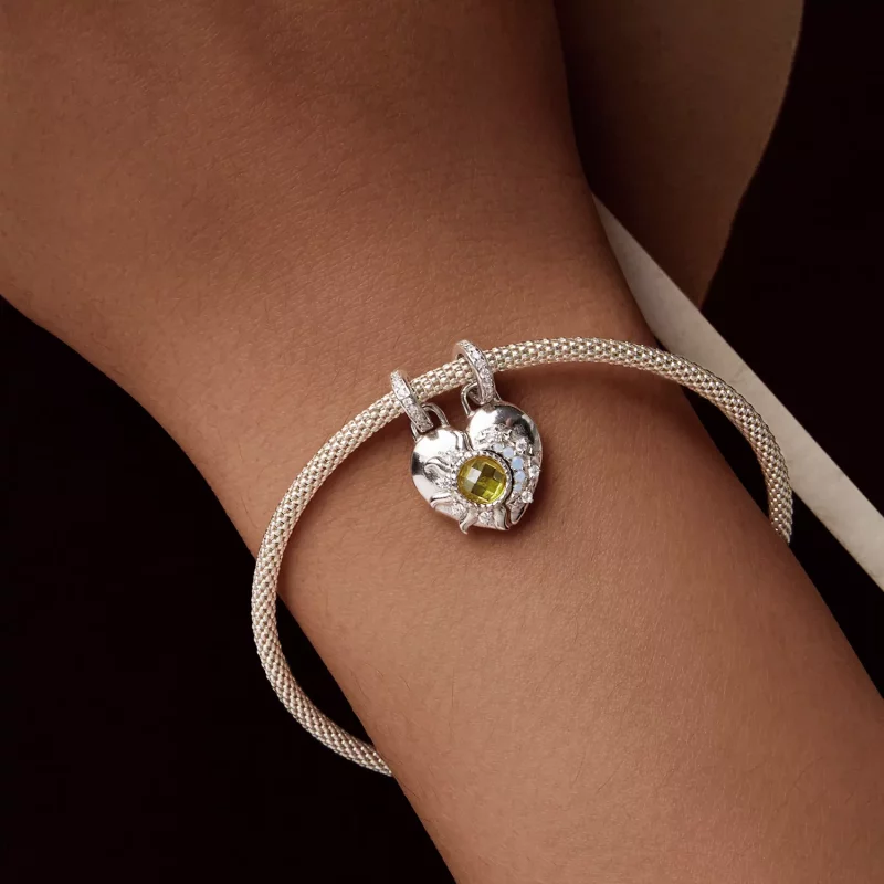 (afbeelding voor) PANDORA Stijl Zon en Maan Liefdes Hanger - BSC1034 - Bekijken 4