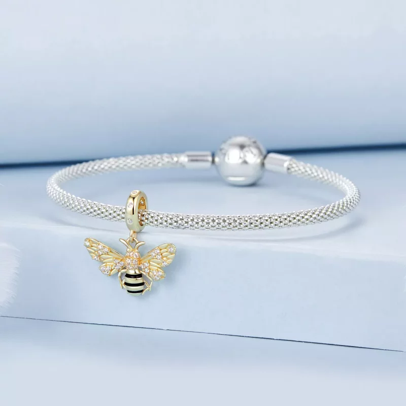 (afbeelding voor) PANDORA Stijl Bij Hanger - BSC1035 - Bekijken 3