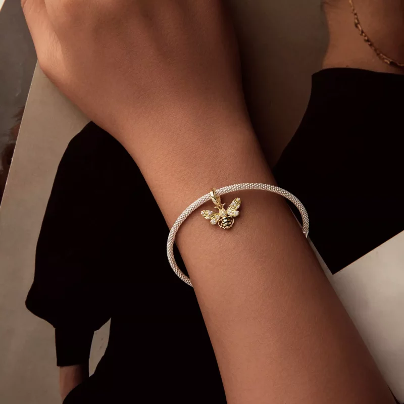 (afbeelding voor) PANDORA Stijl Bij Hanger - BSC1035 - Bekijken 5