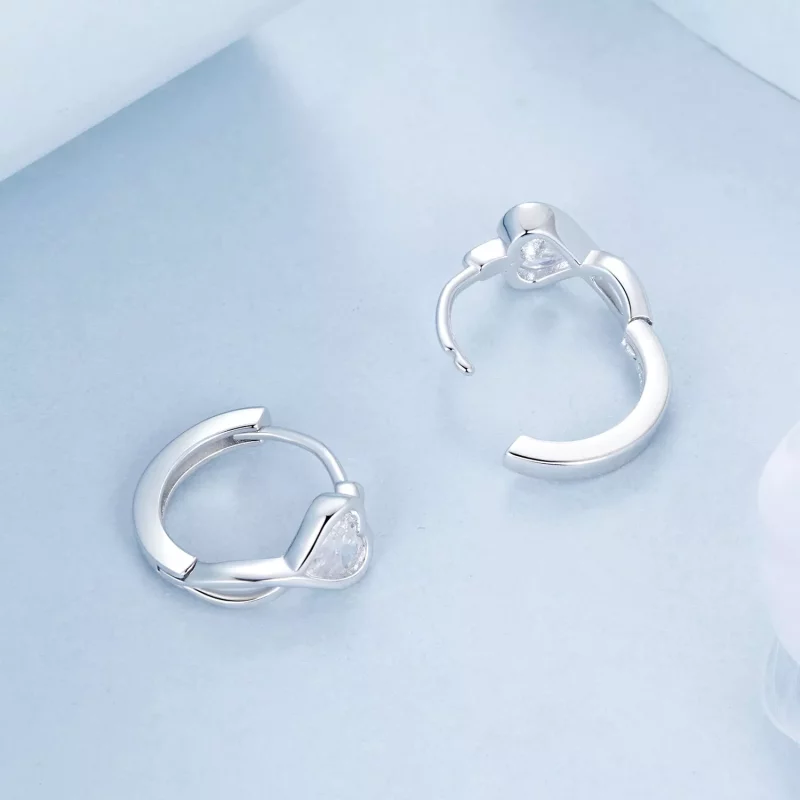 (afbeelding voor) PANDORA Stijl Love Infinity Oorbellen - BSE1004 - Bekijken 4