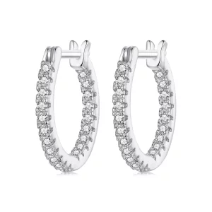 (afbeelding voor) PANDORA-stijl Shining oorbellen - BSE1023