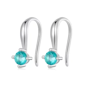 PANDORA Stijl Groene oorhangers Oorbellen - BSE1029 (afbeelding voor) PANDORA Stijl Groene oorhangers Oorbellen - BSE1029