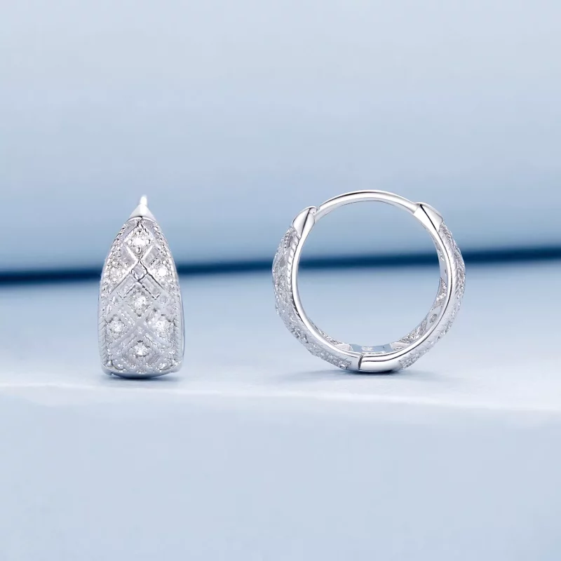(afbeelding voor) PANDORA Stijl Vintage kant oorbellen - BSE1035 - Bekijken 2