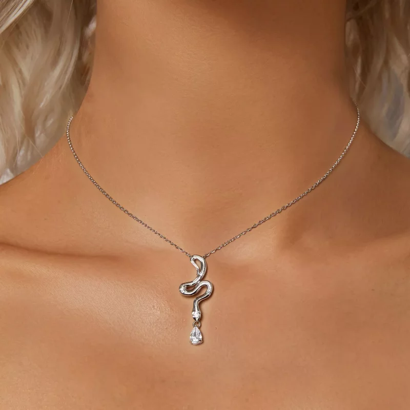 (afbeelding voor) PANDORA Stijl Slangenketting - BSN385 - Bekijken 5