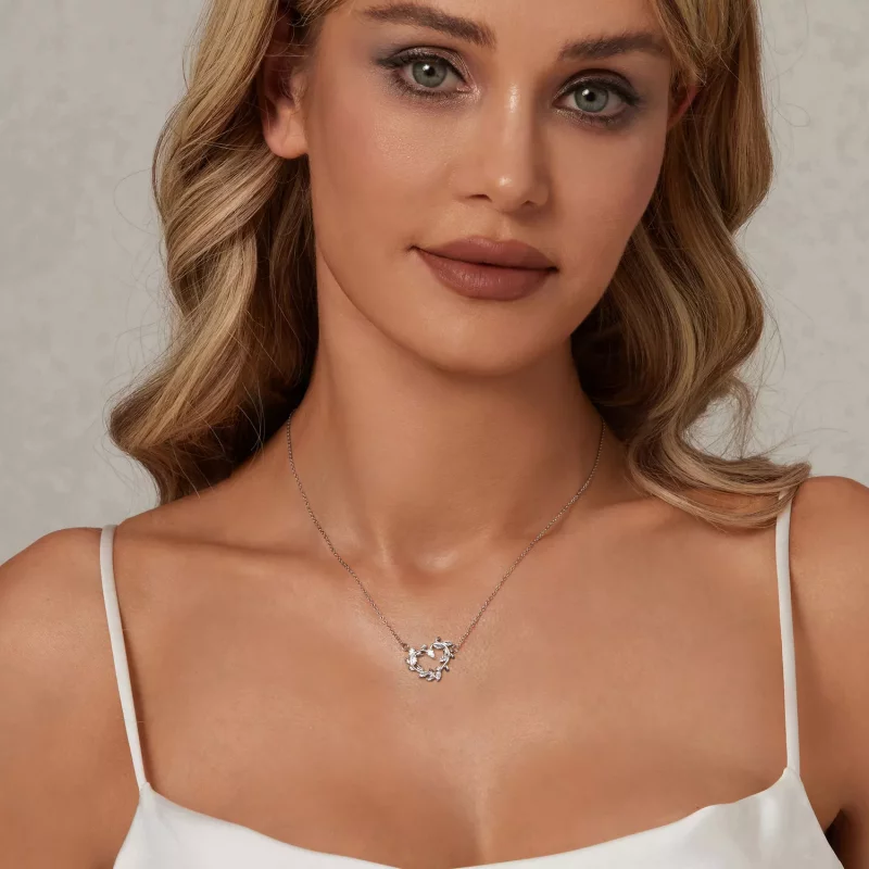 (afbeelding voor) PANDORA Stijl Endeloze Liefde Ketting - BSN386 - Bekijken 6