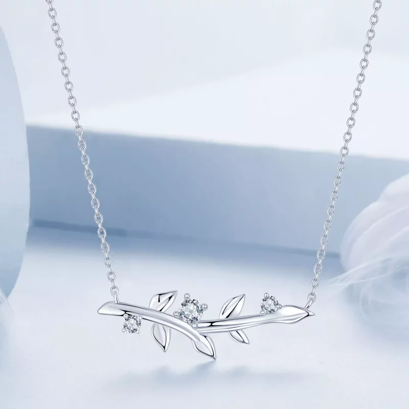 (afbeelding voor) PANDORA Stijl Blad Hanger - BSN391 - Bekijken 3