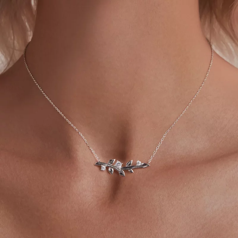 (afbeelding voor) PANDORA Stijl Blad Hanger - BSN391 - Bekijken 5