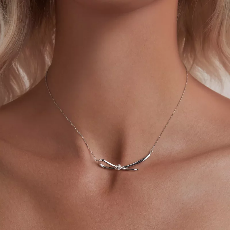(afbeelding voor) PANDORA Stijl Knoop Ketting - BSN392 - Bekijken 5