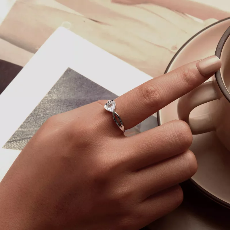 (afbeelding voor) PANDORA Stijl Love Infinity Ring - BSR550 - Bekijken 5