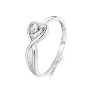 PANDORA Stijl Love Infinity Ring - BSR550 (afbeelding voor) PANDORA Stijl Love Infinity Ring - BSR550