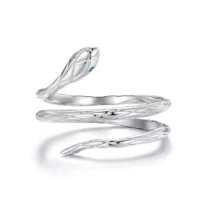 PANDORA Stijl Slang Open Ring - BSR555-E (afbeelding voor) PANDORA Stijl Slang Open Ring - BSR555-E