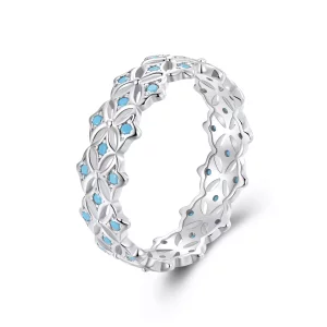 PANDORA Stijl Turquoise Ring - BSR556 (afbeelding voor) PANDORA Stijl Turquoise Ring - BSR556