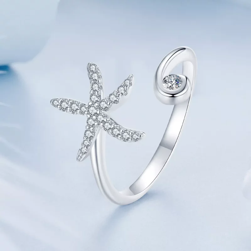 (afbeelding voor) PANDORA Stijl Zeester Open Ring - BSR560-E - Bekijken 2