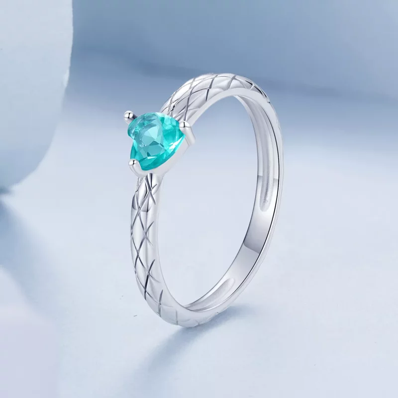 (afbeelding voor) PANDORA Stijl Hart diamantpatroon ring - BSR563 - Bekijken 2