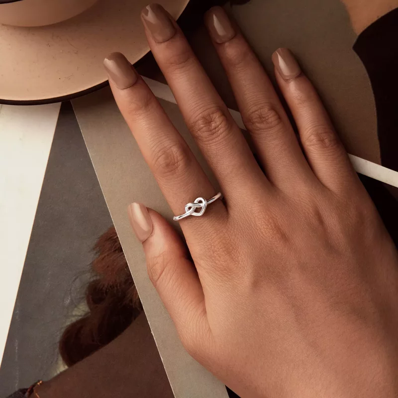 (afbeelding voor) PANDORA Stijl Verward Hart Open Ring - BSR565-E - Bekijken 4