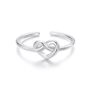 PANDORA Stijl Verward Hart Open Ring - BSR565-E (afbeelding voor) PANDORA Stijl Verward Hart Open Ring - BSR565-E