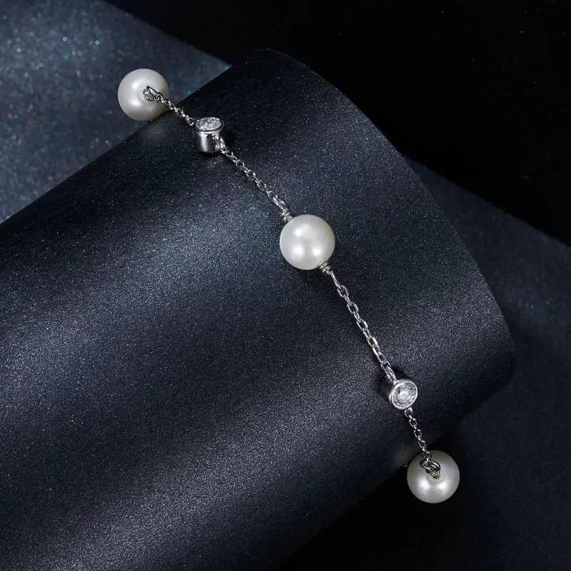 (afbeelding voor) PANDORA Stijl Zee Ritme 0.1ct Armband (met één certificaat) - MSB017 - Bekijken 2