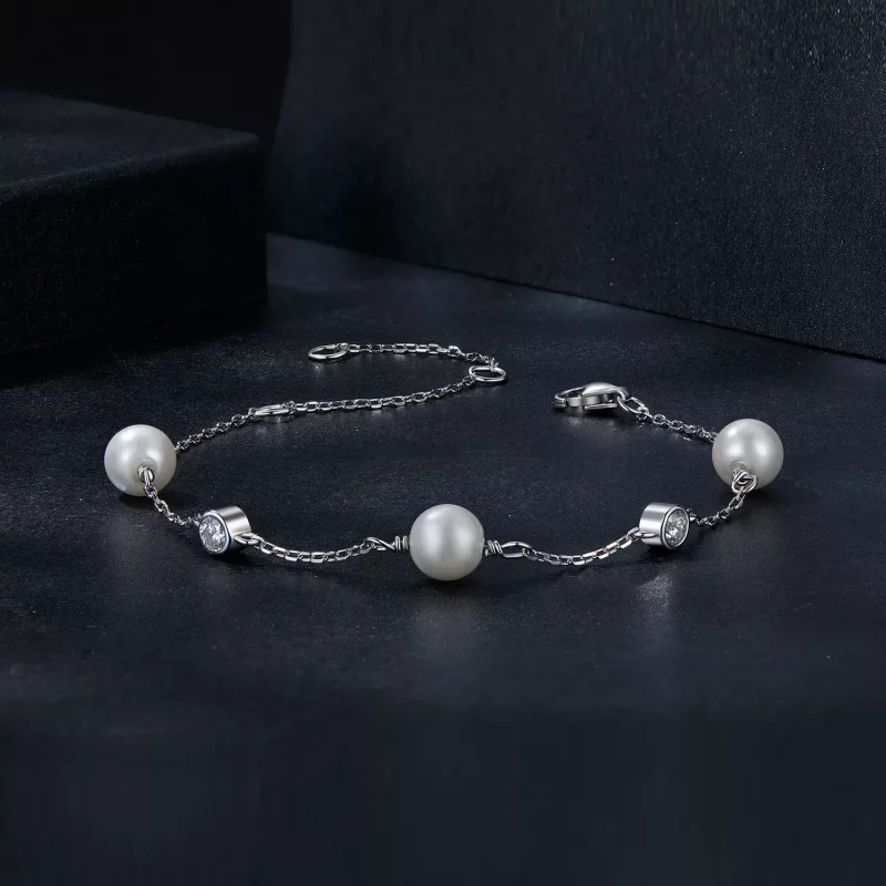 (afbeelding voor) PANDORA Stijl Zee Ritme 0.1ct Armband (met één certificaat) - MSB017 - Bekijken 3