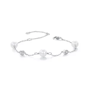 (afbeelding voor) PANDORA Stijl Zee Ritme 0.1ct Armband (met één certificaat) - MSB017