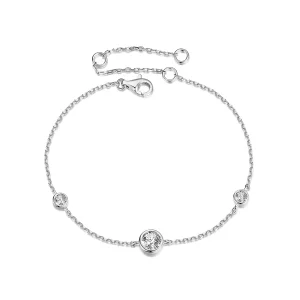 (afbeelding voor) PANDORA Stijl Sterrenhemel Moissanite Armband (met één certificaat) - MSB018