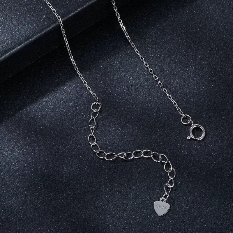 (afbeelding voor) PANDORA Stijl Briljante Schoonheid 1ct Moissanite Ketting (met één certificaat) - Bekijken 4