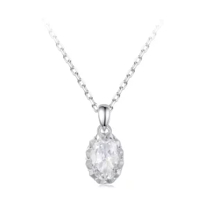 PANDORA Stijl Briljante Schoonheid 1ct Moissanite Ketting (met één certificaat) - MSN035 (afbeelding voor) PANDORA Stijl Briljante Schoonheid 1ct Moissanite Ketting (met één certificaat) - MSN035
