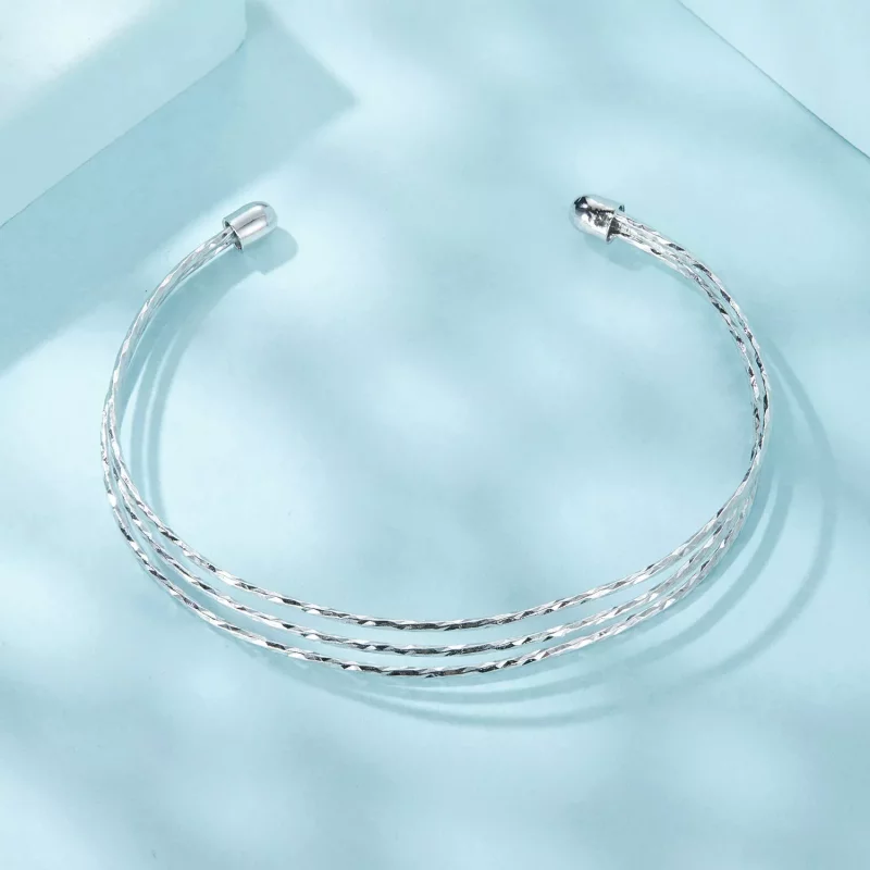 (afbeelding voor) PANDORA Stijl Eenvoudige multi-layer armband - SCB273 - Bekijken 4