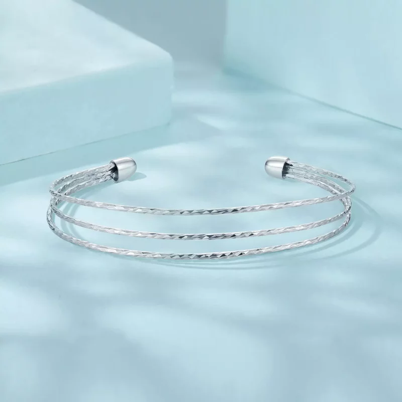 (afbeelding voor) PANDORA Stijl Eenvoudige multi-layer armband - SCB273 - Bekijken 5