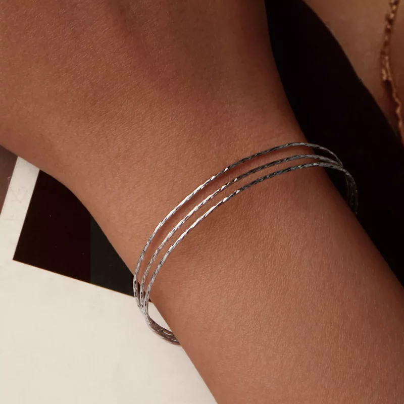 (afbeelding voor) PANDORA Stijl Eenvoudige multi-layer armband - SCB273 - Bekijken 8