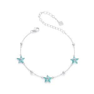 (afbeelding voor) PANDORA Stijl Zeester Turquoise Armband - SCB276