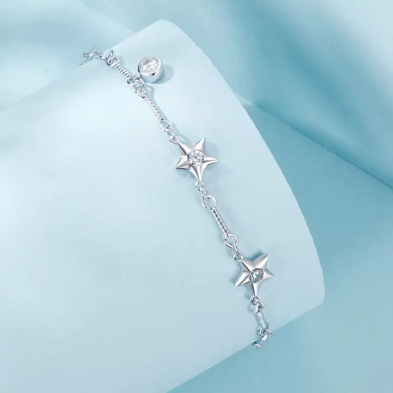 (afbeelding voor) PANDORA Stijl Sterrenarmband - SCB278 - Bekijken 2
