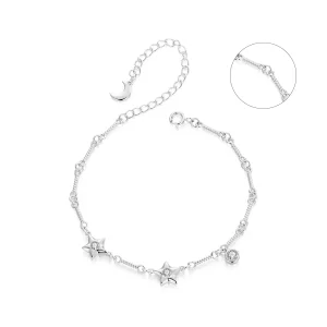 (afbeelding voor) PANDORA Stijl Sterrenarmband - SCB278