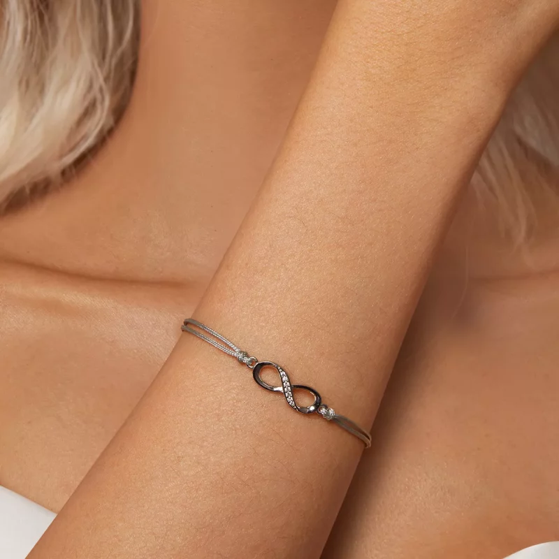 (afbeelding voor) PANDORA Stijl Oneindigheidssymbool armband - SCB279 - Bekijken 5