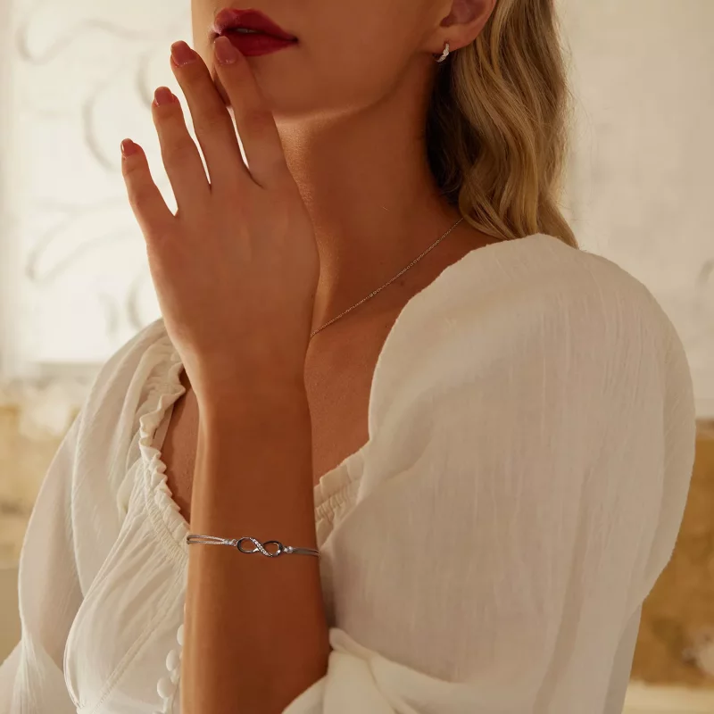(afbeelding voor) PANDORA Stijl Oneindigheidssymbool armband - SCB279 - Bekijken 6