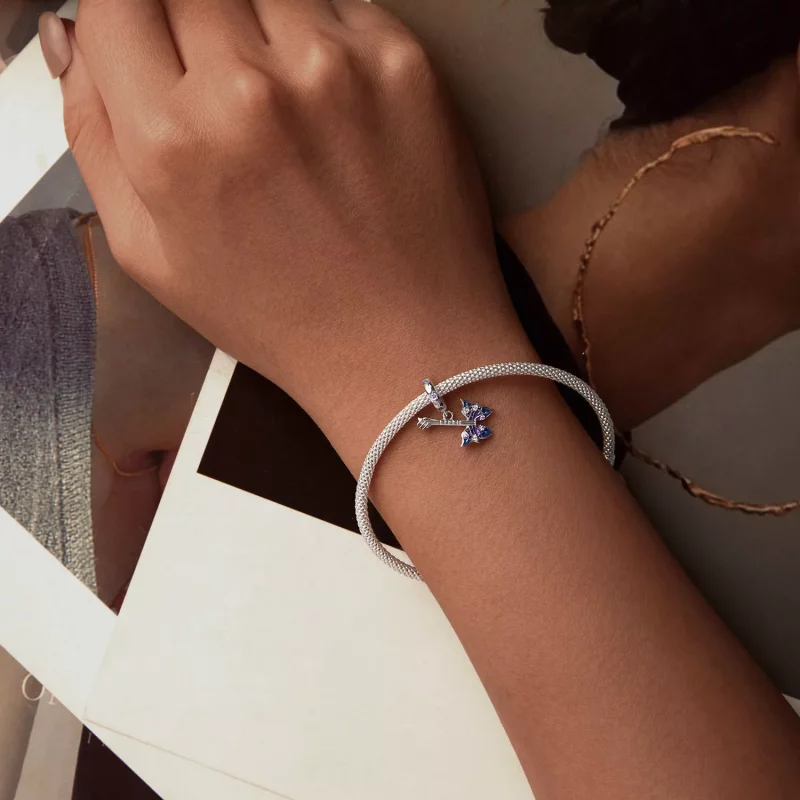 (afbeelding voor) PANDORA Stijl Vlinder Basgitaar Hanger - SCC2764 - Bekijken 5