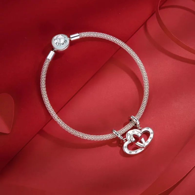 (afbeelding voor) PANDORA Stijl Love dubbele gesp - SCC2773 - Bekijken 6