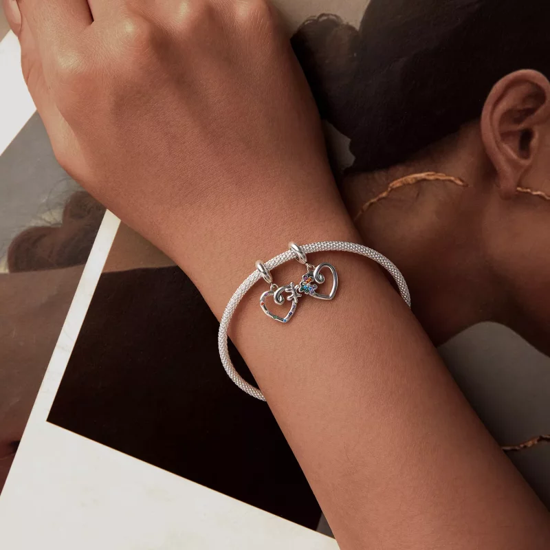 (afbeelding voor) PANDORA Stijl Hart puzzel hanger - SCC2774 - Bekijken 8
