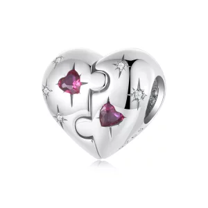(afbeelding voor) PANDORA Stijl Jigsaw hart charm - SCC2775