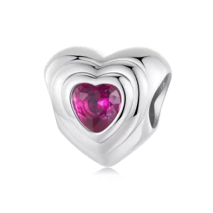 PANDORA Stijl Love Heart Classic Halo charm - SCC2776 (afbeelding voor) PANDORA Stijl Love Heart Classic Halo charm - SCC2776