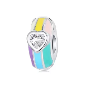 (afbeelding voor) PANDORA-stijl Regenboog positionering gesp - SCC2782