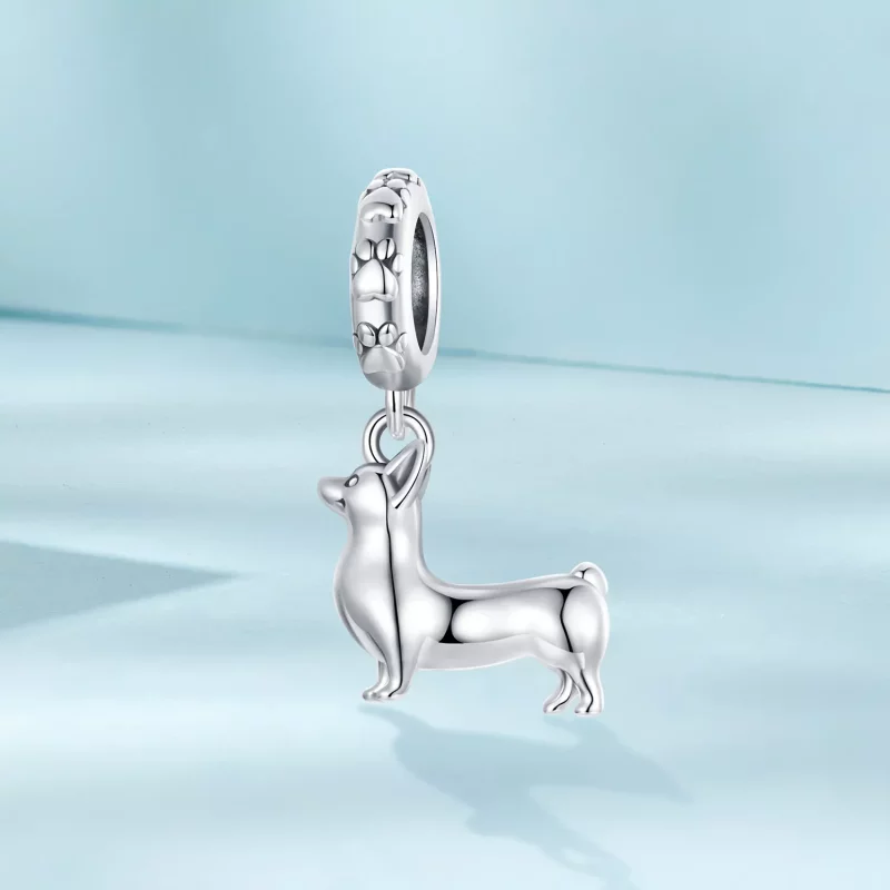 (afbeelding voor) PANDORA Stijl Corgi Hanger - SCC2783 - Bekijken 2