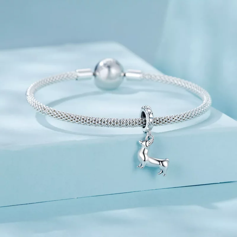 (afbeelding voor) PANDORA Stijl Corgi Hanger - SCC2783 - Bekijken 3