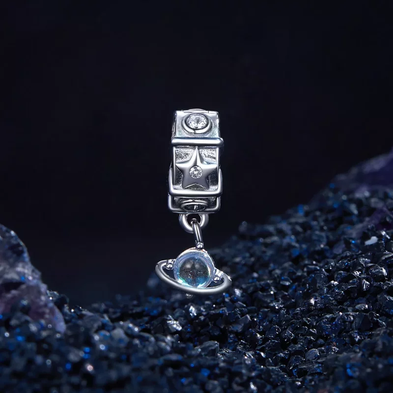 (afbeelding voor) PANDORA Stijl Alien Planeet Positionering Gesp - SCC2790 - Bekijken 2