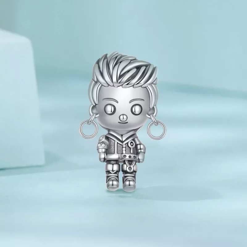 (afbeelding voor) PANDORA Stijl Punk Jongen Charm - SCC2792 - Bekijken 2