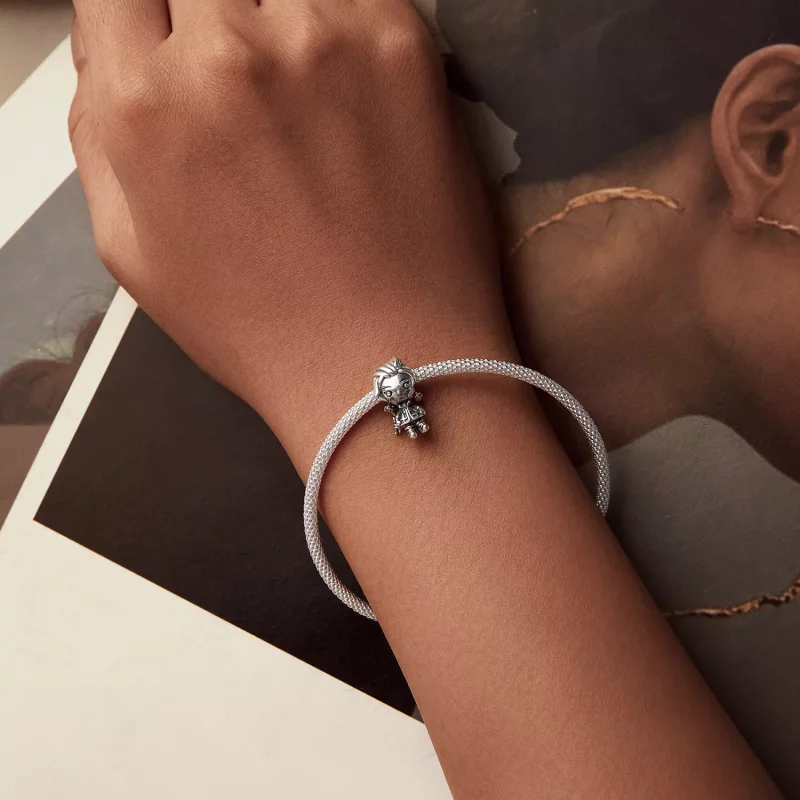 (afbeelding voor) PANDORA Stijl Punk Meisje Charm - SCC2793 - Bekijken 6