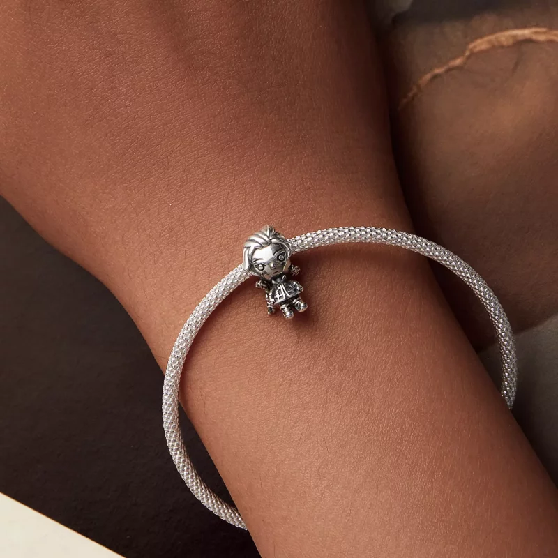 (afbeelding voor) PANDORA Stijl Punk Meisje Charm - SCC2793 - Bekijken 7