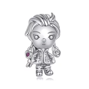 (afbeelding voor) PANDORA Stijl Punk Meisje Charm - SCC2793