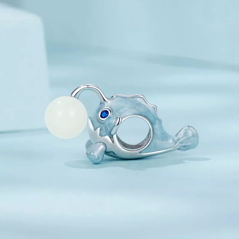 (afbeelding voor) PANDORA Stijl Lichtgevende Lantaarnvis charm - SCC2795 - Bekijken 3