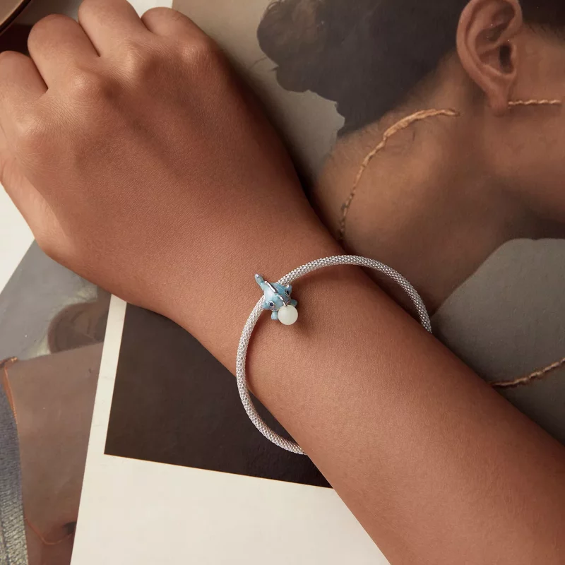 (afbeelding voor) PANDORA Stijl Lichtgevende Lantaarnvis charm - SCC2795 - Bekijken 7